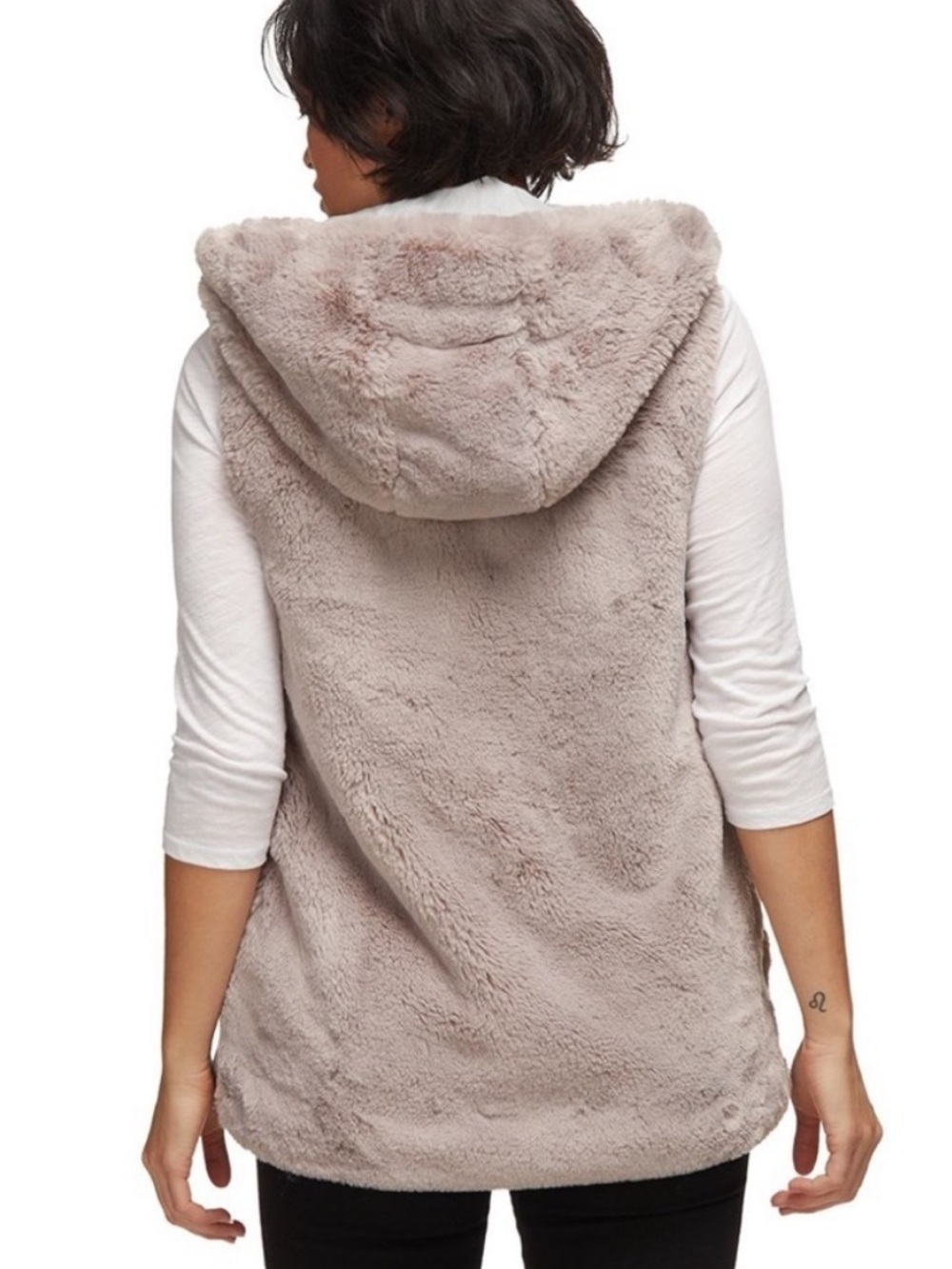 Dylan Hooded Teddy Vest